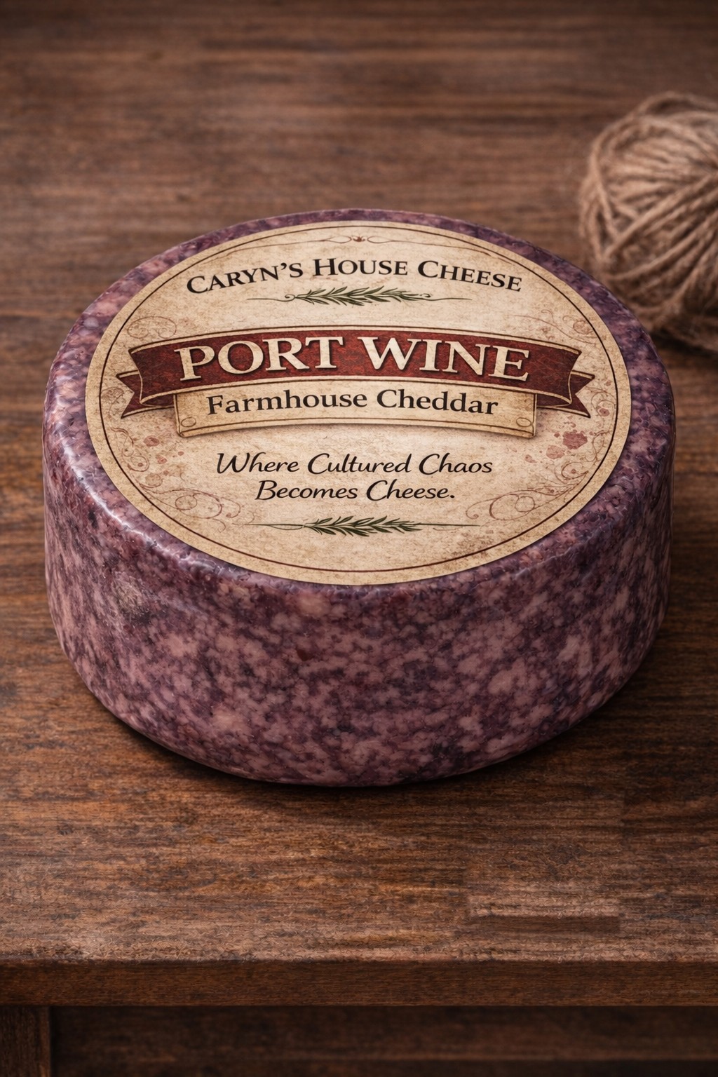 Caryn's Port Wine Farmhouse Cheddar